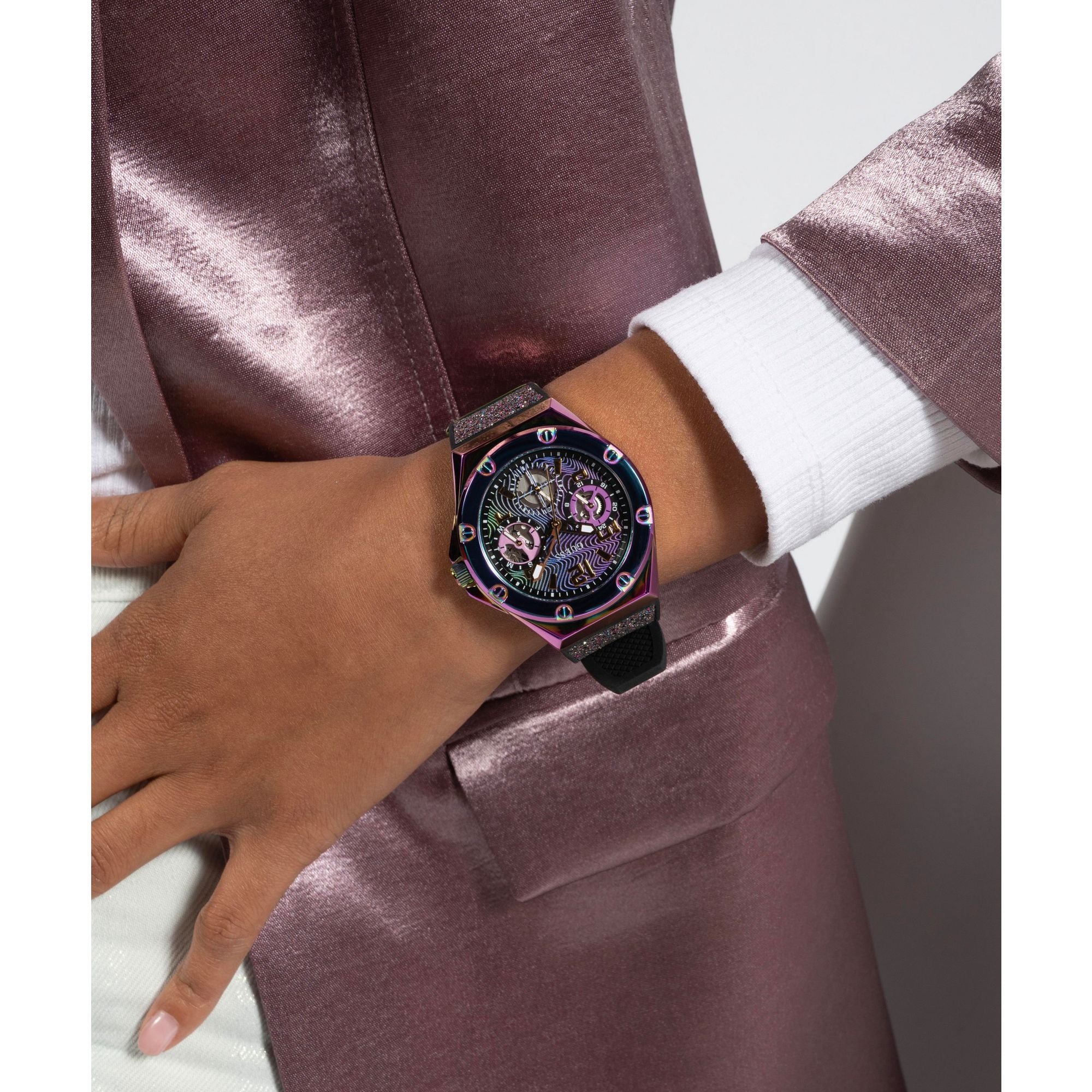 Guess Sport 40 mm Multi Dial Women Chrono Watch GW0620L4