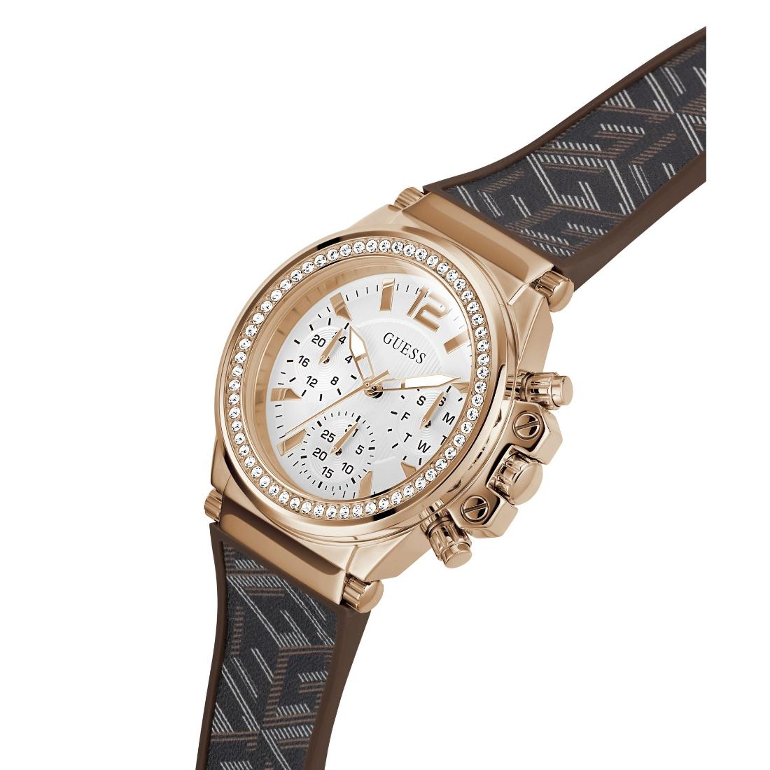 Guess Women 38 mm White Dial Analog Watch GW0621L5