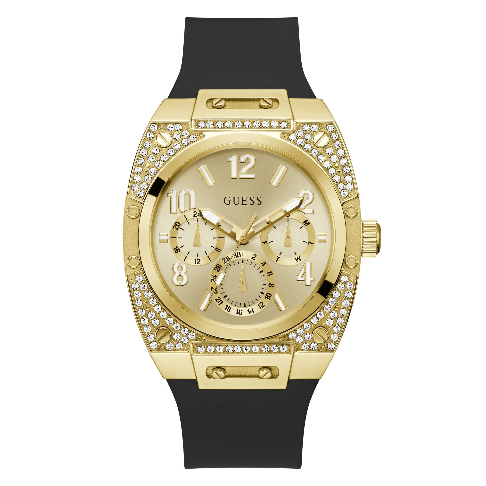 Guess Prodigy 54.5 mm Champagne Dial Men Analog Watch GW0623G2