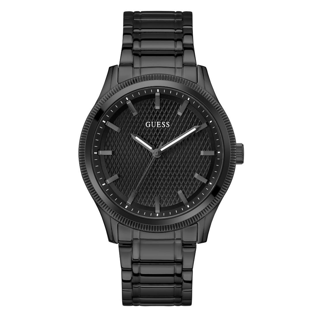 Guess DEX Men Black Round Dial Analog Watch GW0626G3