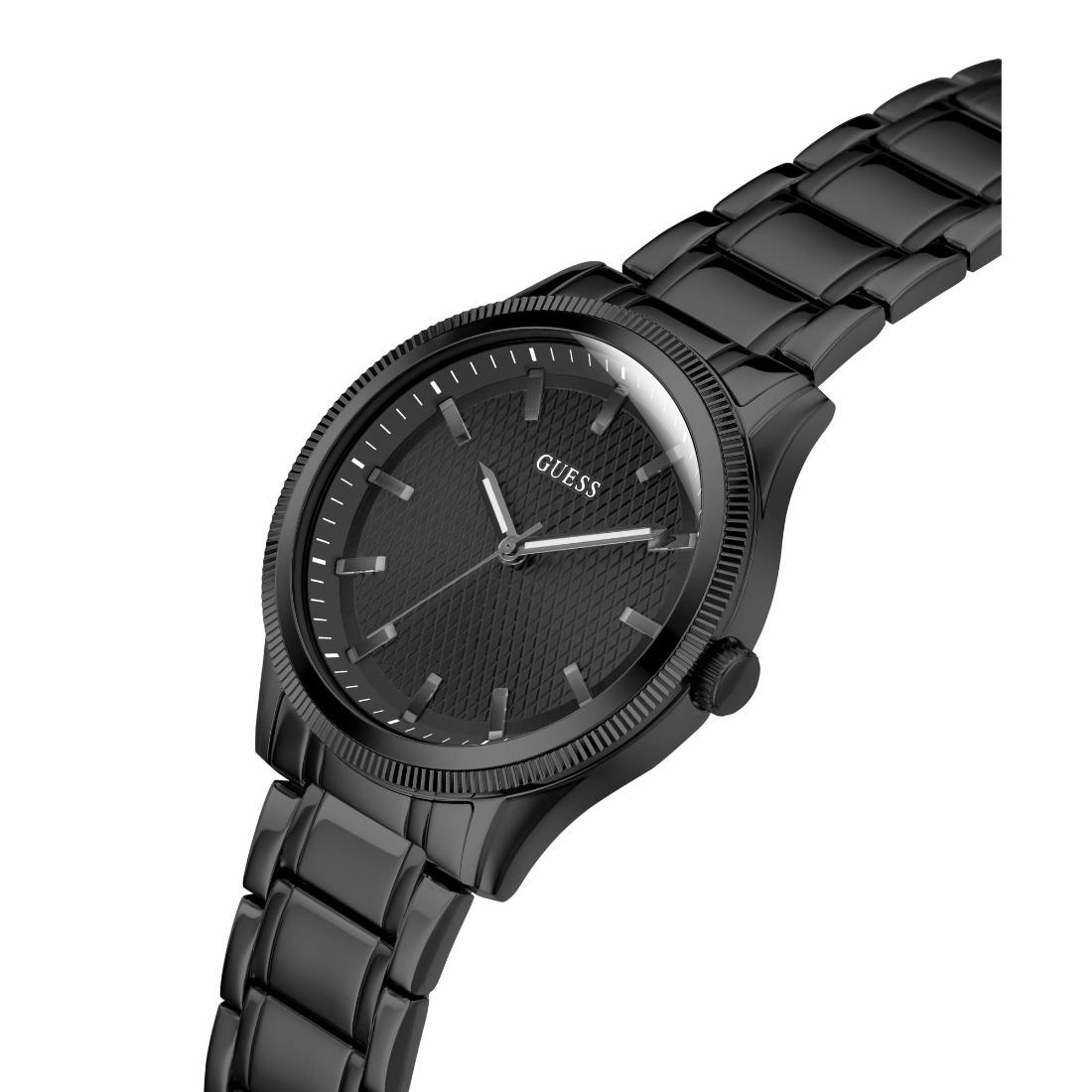 Guess DEX Men Black Round Dial Analog Watch GW0626G3