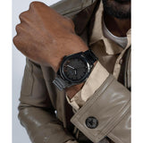 Guess DEX Men Black Round Dial Analog Watch GW0626G3