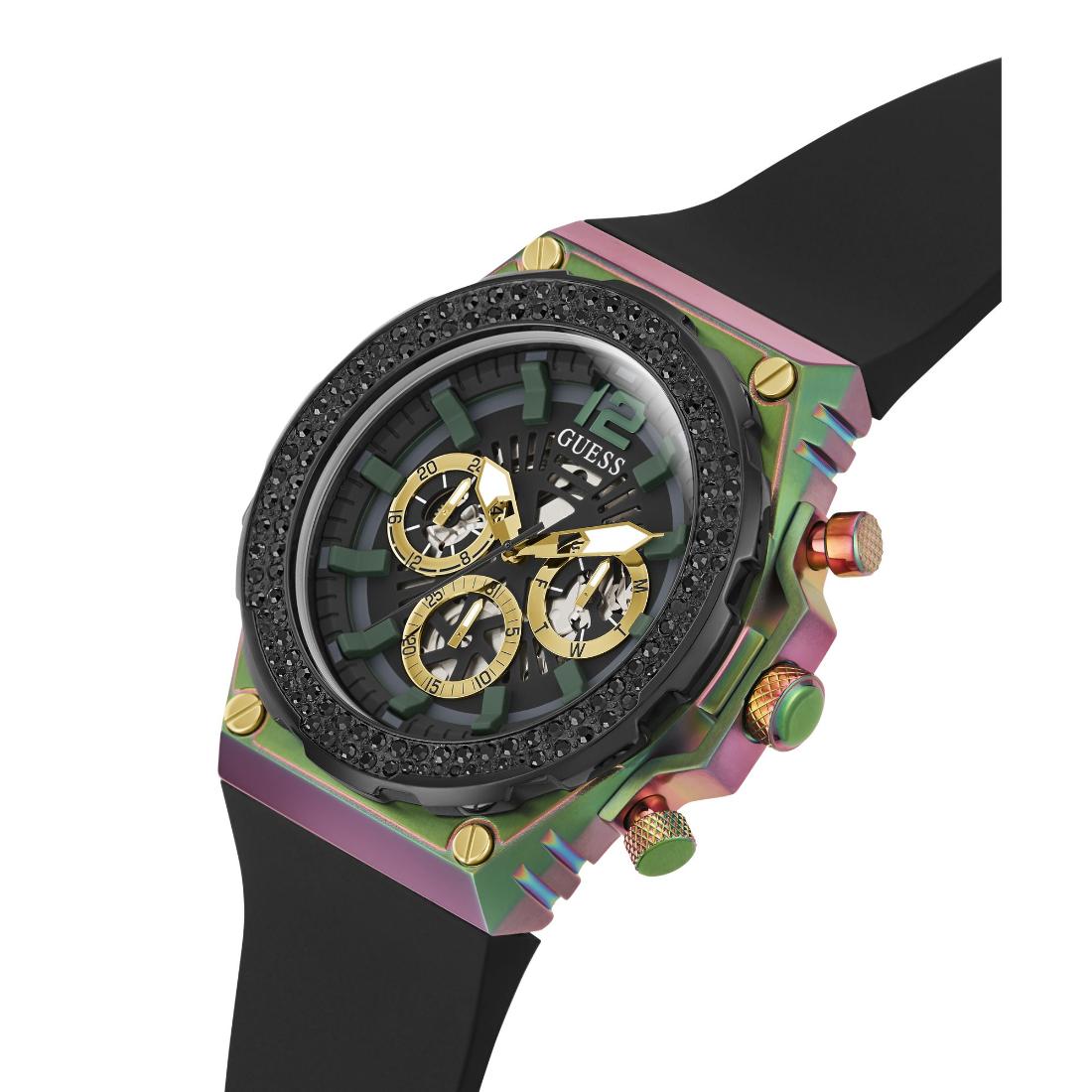 Guess Black Dial 48 mm Men Analog Watch - GW0633G1