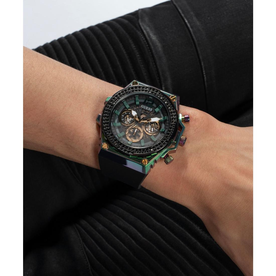 Guess Black Dial 48 mm Men Analog Watch GW0633G1