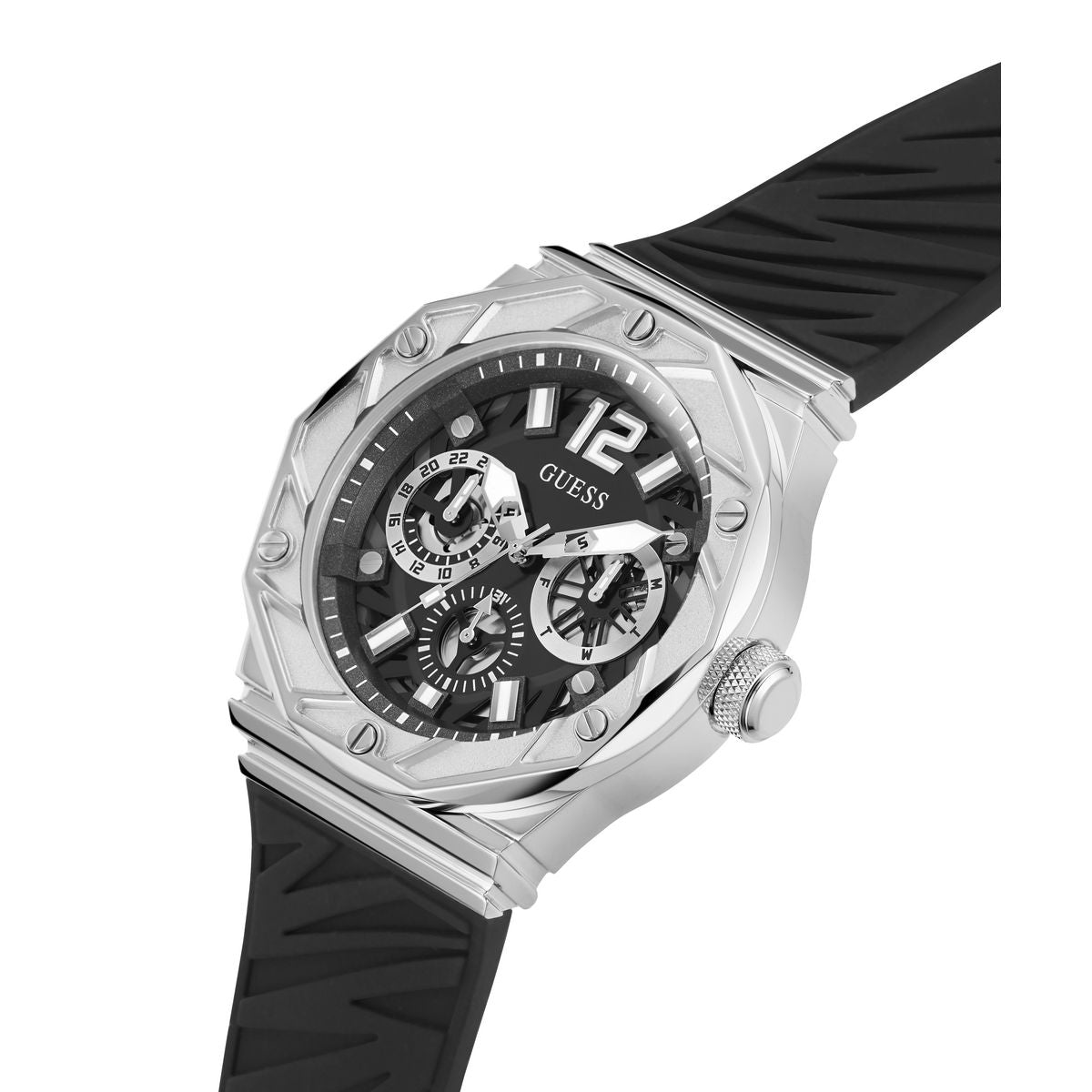 Guess Black Dial Men Analog Watch - GW0634G1