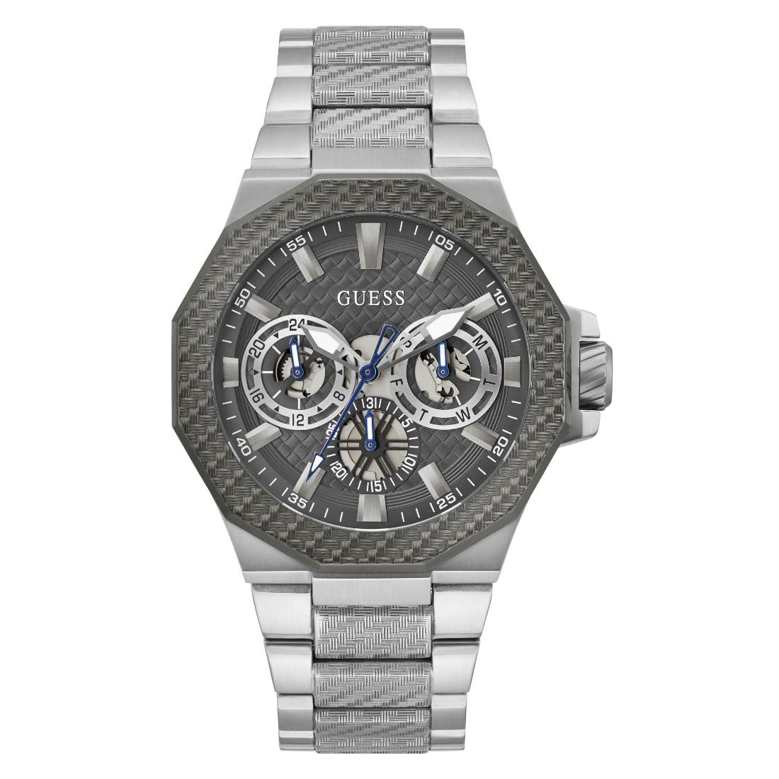 Guess Sport 45 mm Size Grey Dial Men Chronograph Watch GW0636G1
