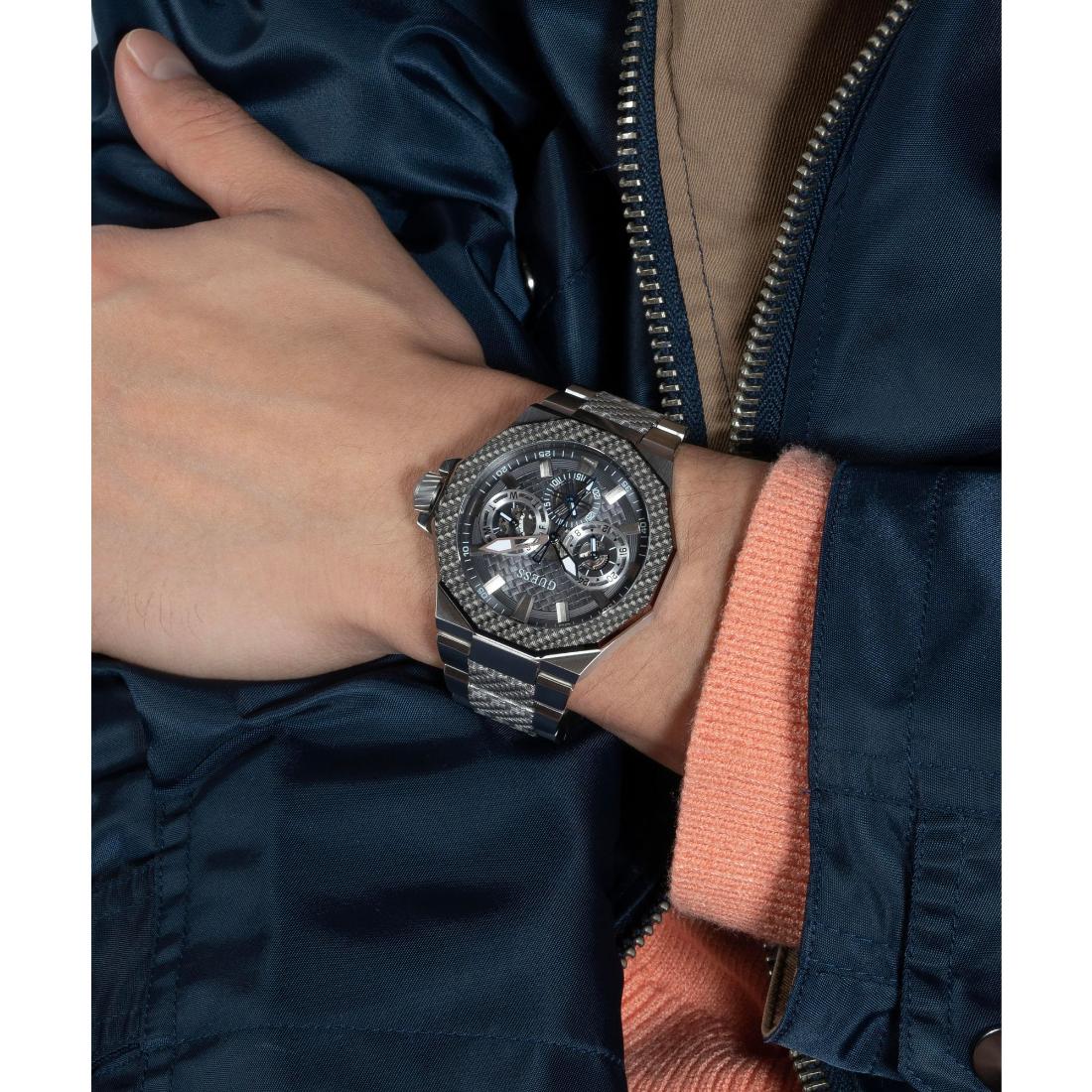 Guess Sport 45 mm Size Grey Dial Men Chronograph Watch GW0636G1