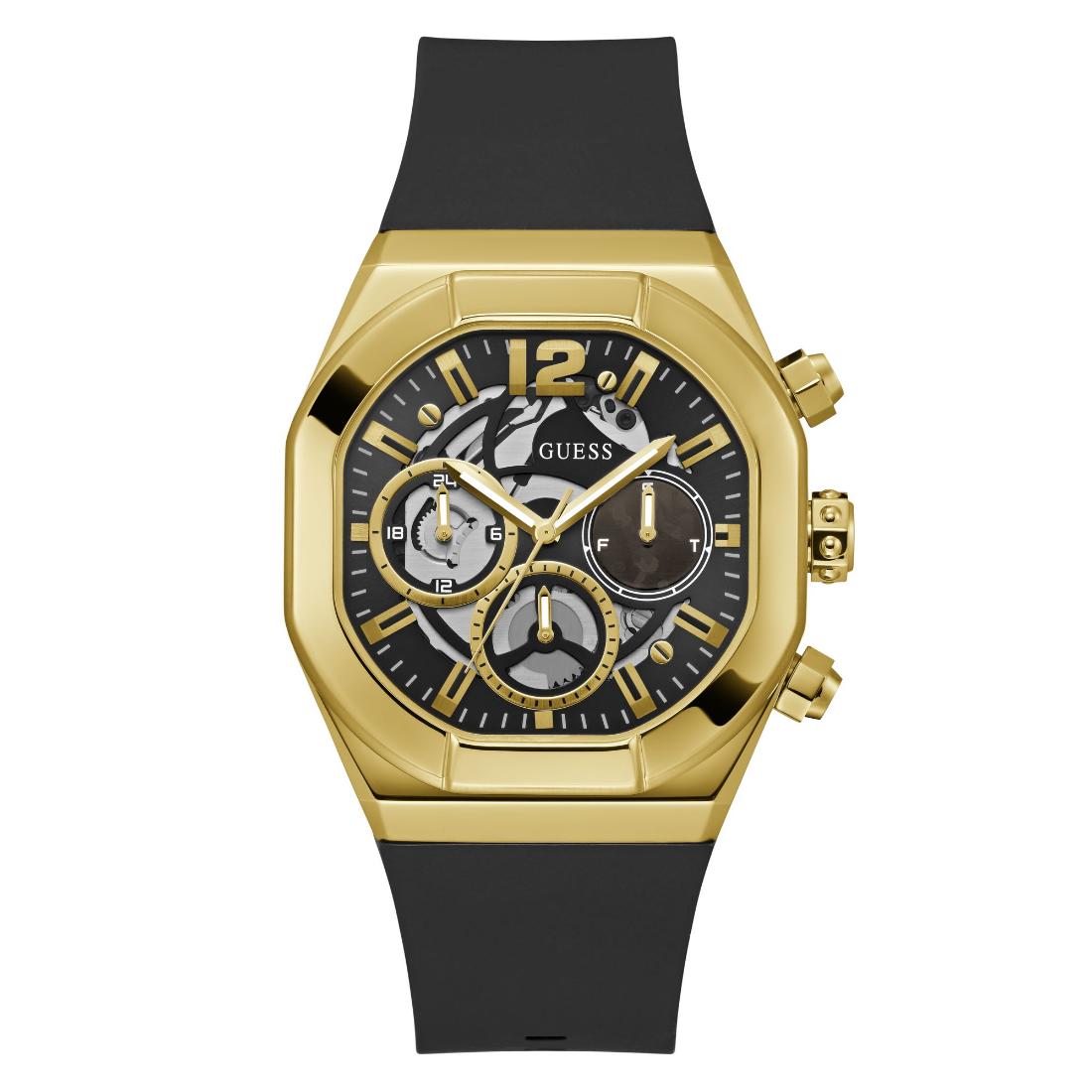 Guess Black Dial 42 mm Men Analog Watch GW0638G1