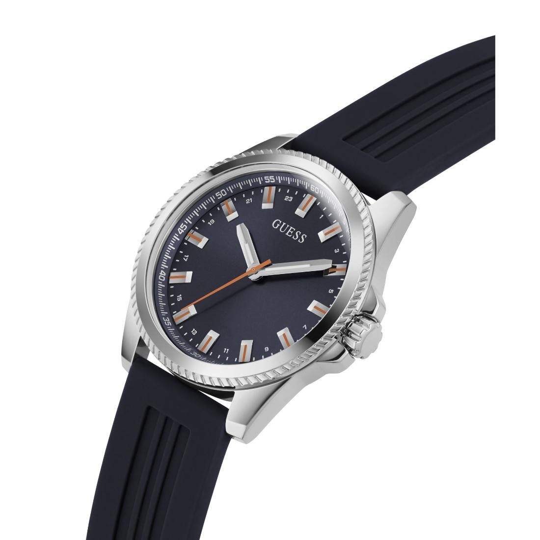 Guess Sport 44 mm Navy Dial Men Analog Watch GW0639G1