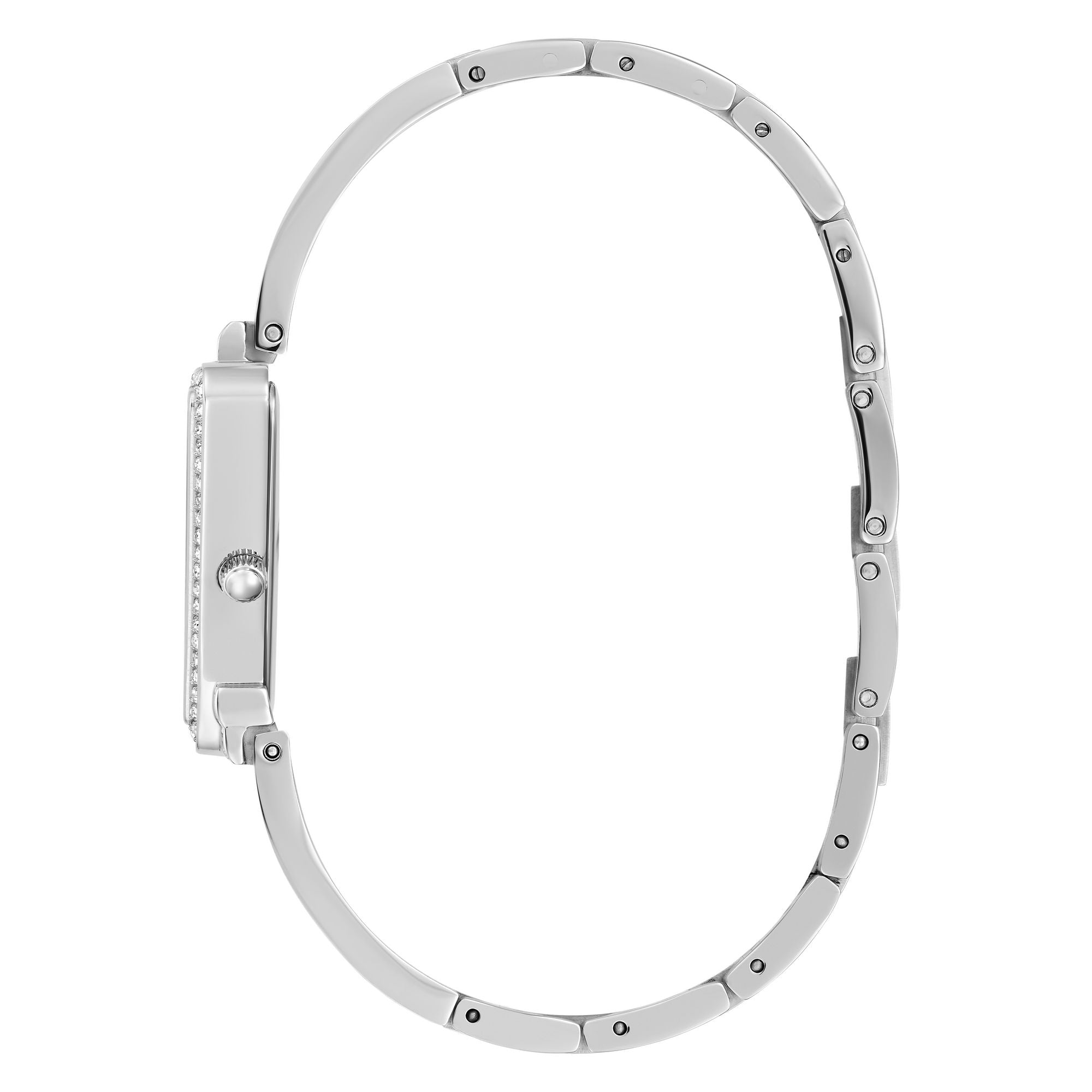 Guess Fame 30 mm Silver Dial Women Analog Watch GW0644L1
