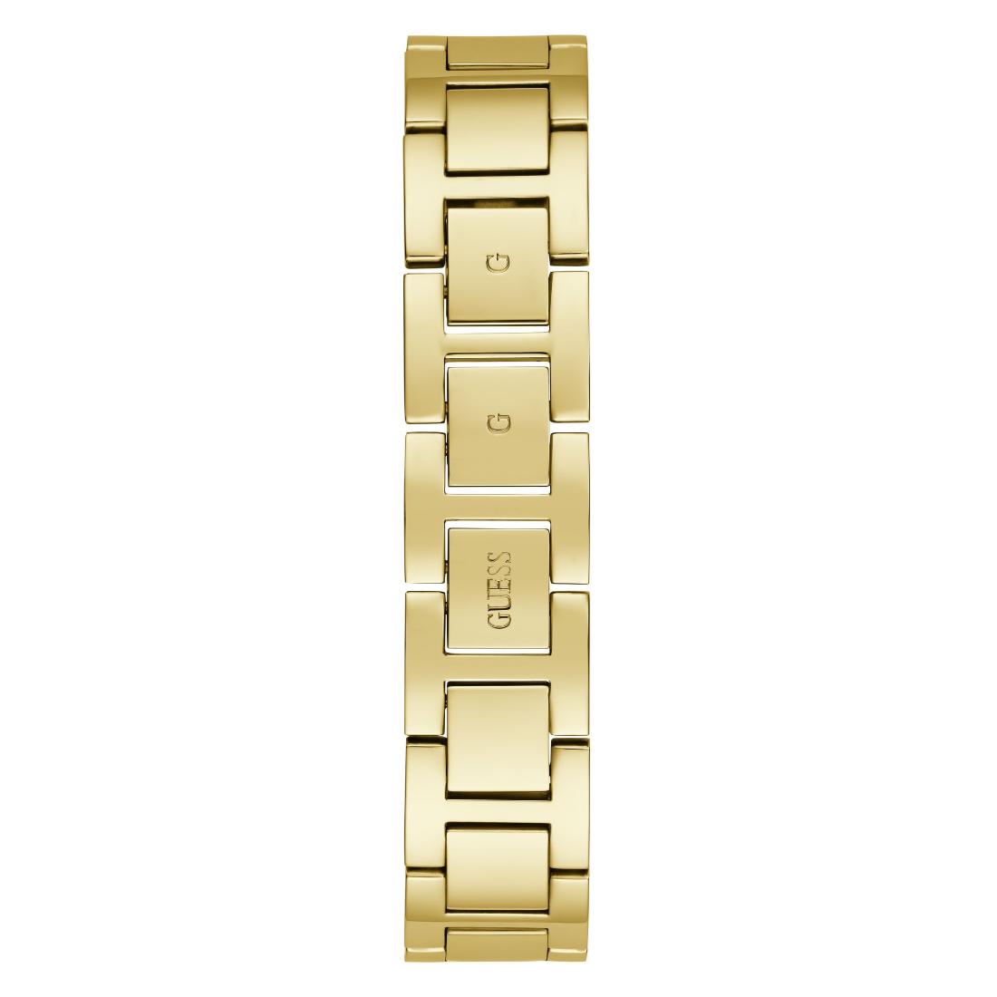 Guess Women 30 mm Gold Dial Analog Watch- GW0644L2