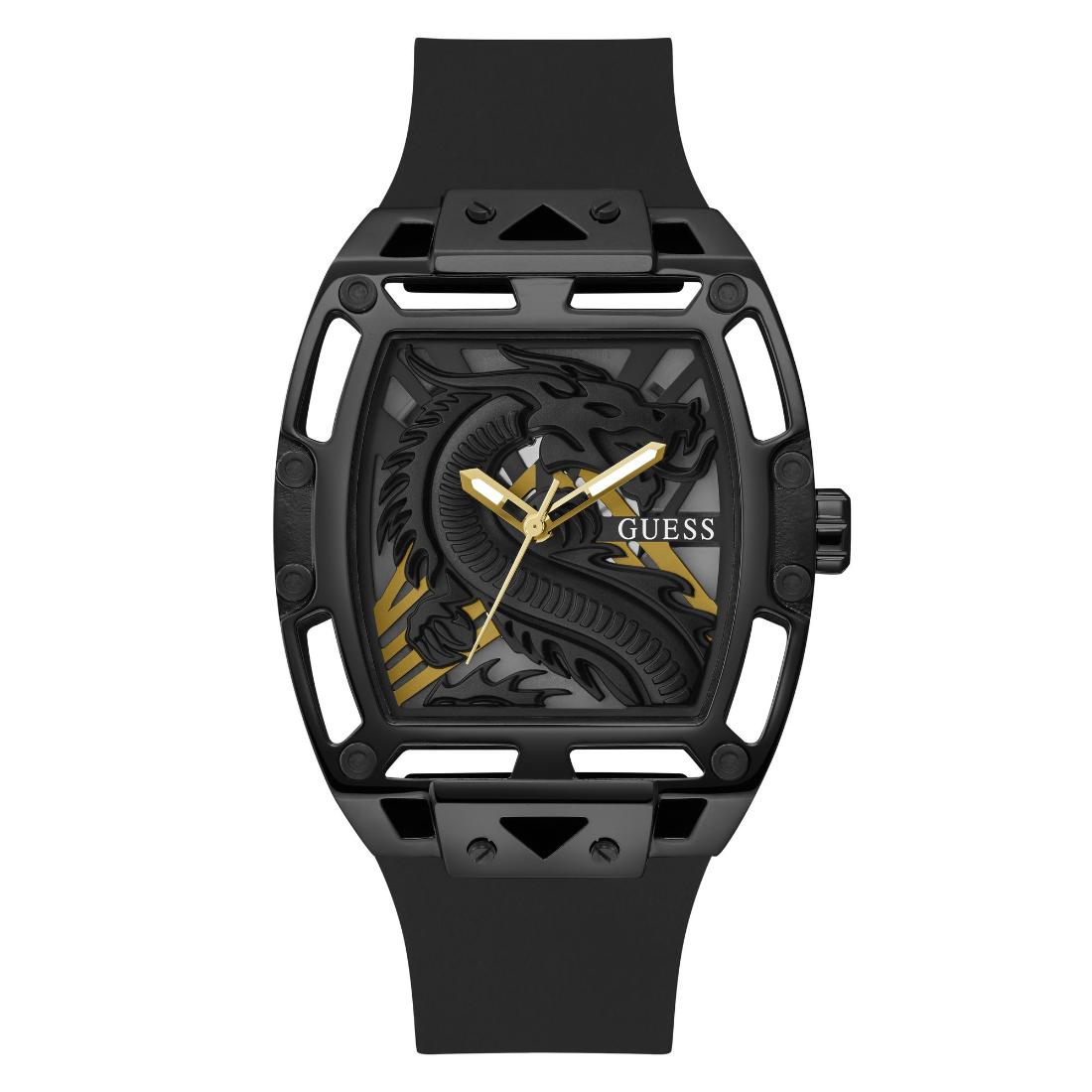 Guess Trend 44 mm Size Black Dial Men Analog Watch GW0648G1