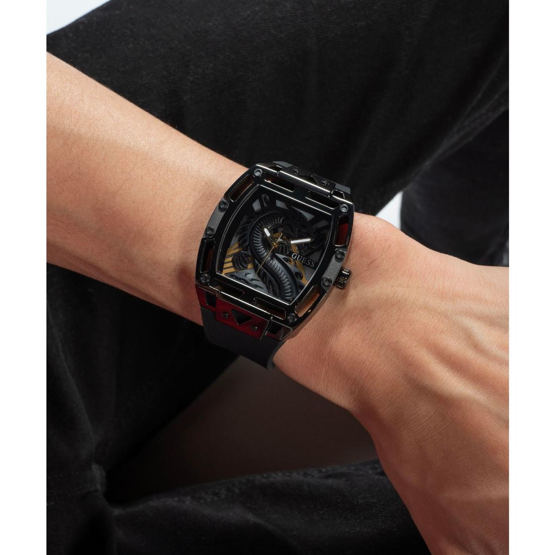 Guess Trend 44 mm Size Black Dial Men Analog Watch GW0648G1