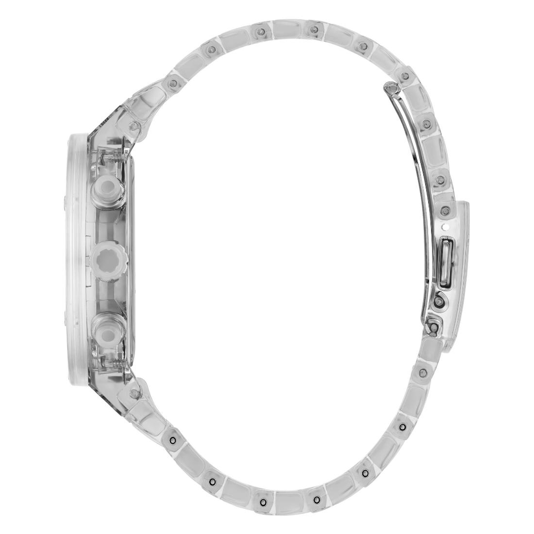 Guess Athena 39 mm Size White Dial Women Analog Watch GW0650L1