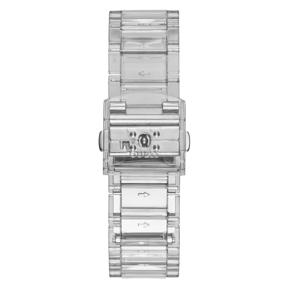 Guess Athena 39 mm Size White Dial Women Analog Watch GW0650L1