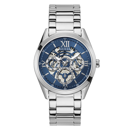 Guess Dress 42 mm Blue Dial Men Chrono  Watch- GW0652G1