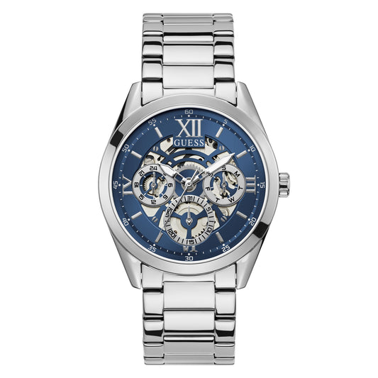 Guess Dress 42 mm Blue Dial Men Chrono  Watch- GW0652G1