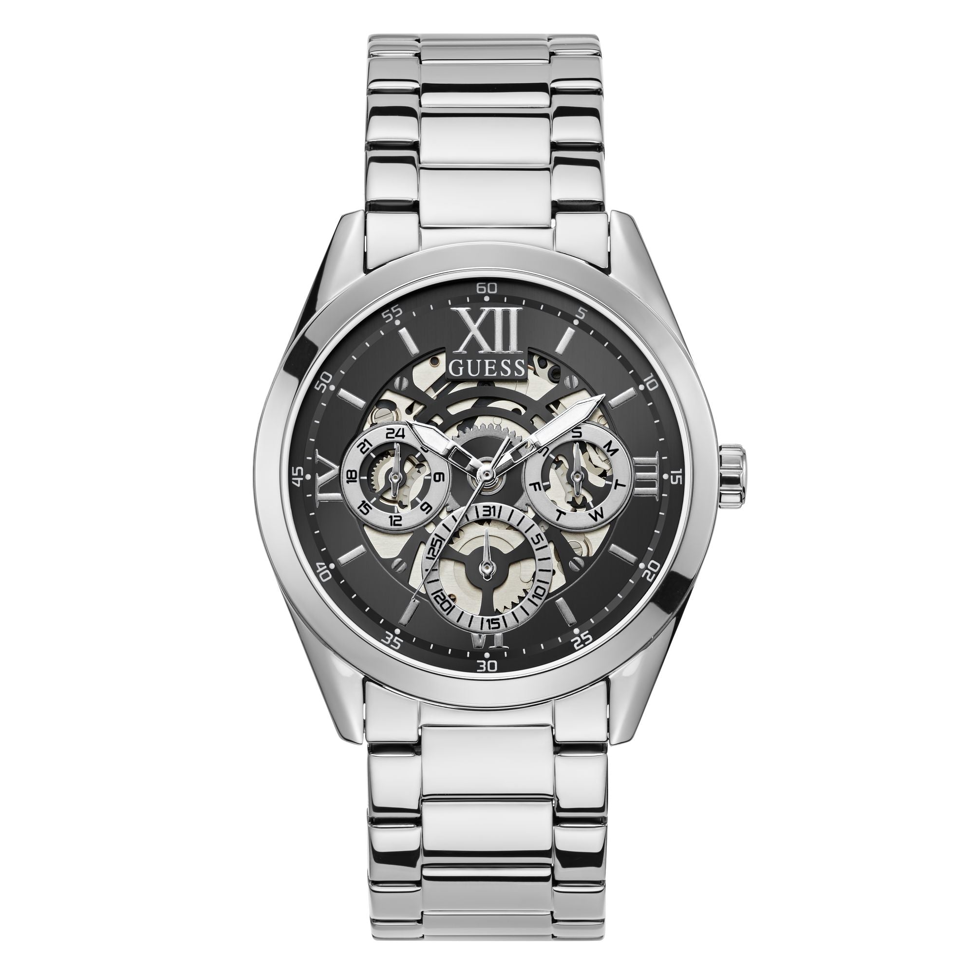 Guess Dress 42 mm Black Dial Men Chrono Watch GW0652G3
