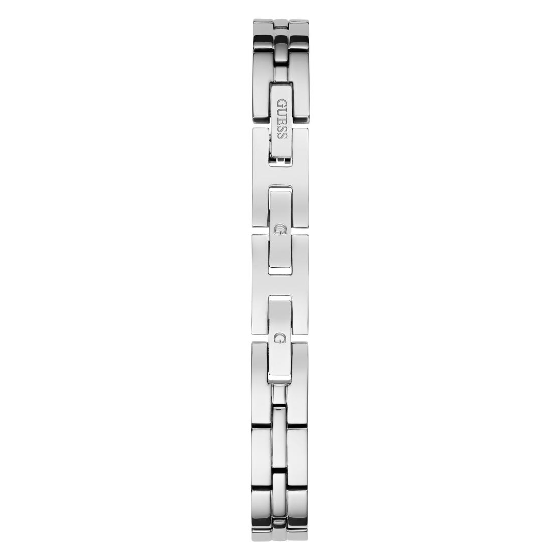 Guess Bejeweled 27 mm White Dial Women Analog Watch GW0655L1