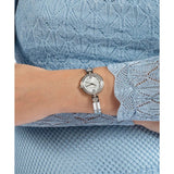 Guess Bejeweled 27 mm White Dial Women Analog Watch GW0655L1