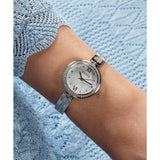 Guess Bejeweled 27 mm White Dial Women Analog Watch GW0655L1