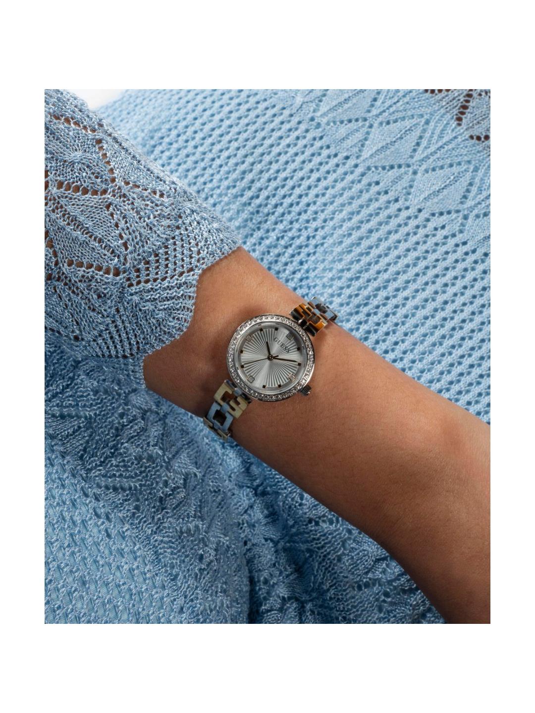 Guess Dress Women 26 mm Silver Dial Analog Watch GW0656L1