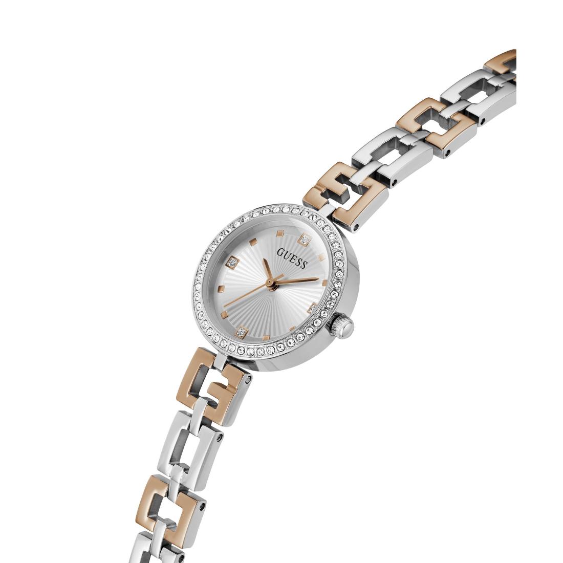 Guess Silver Dial 26 mm Women Analog Watch GW0656L2