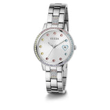 Guess Ladies 34 mm Silver Tone Date Watch GW0657L1