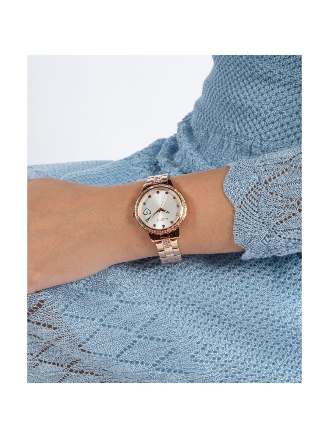 Guess Dress Women 34 mm White Dial Analog Watch GW0657L3
