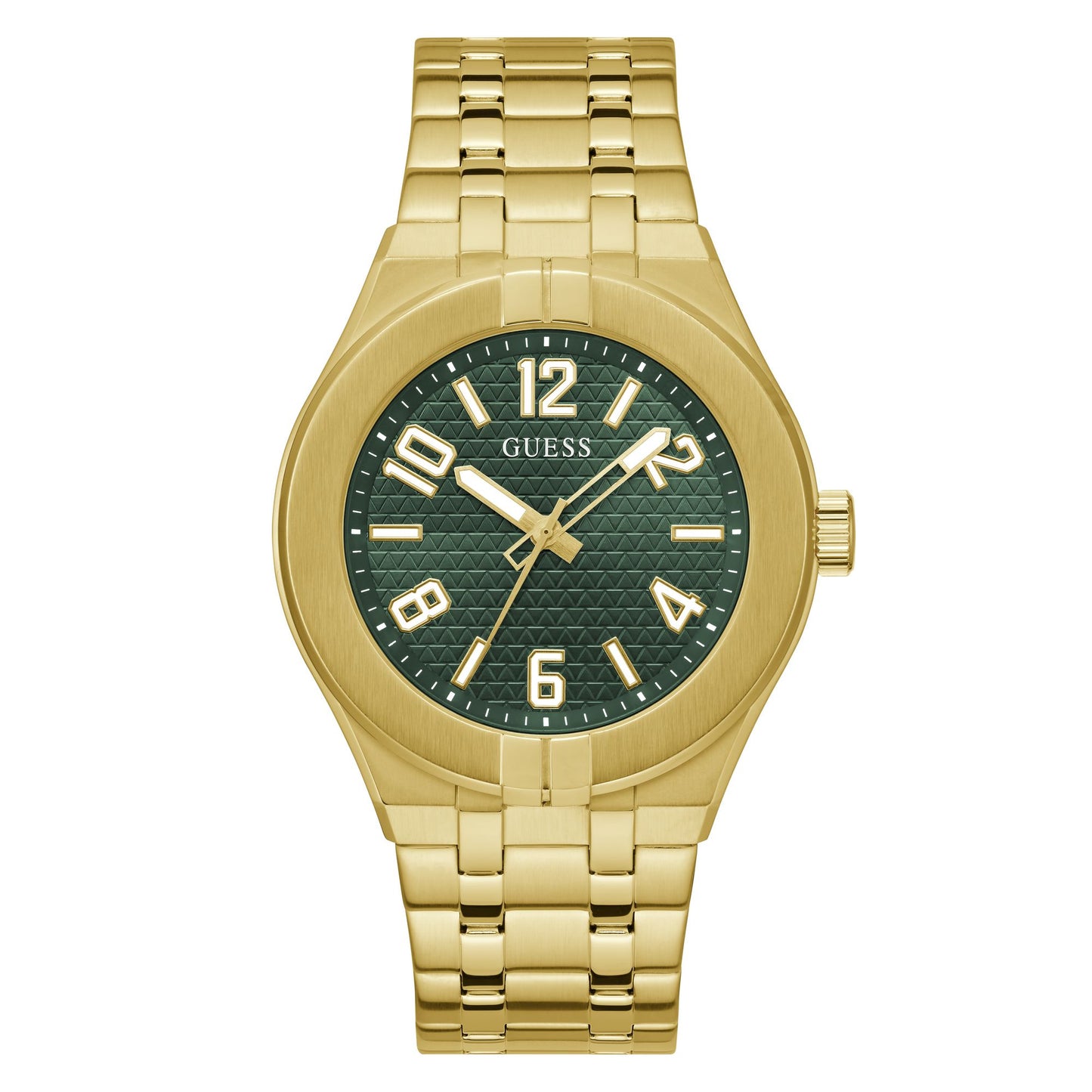 Guess Dress 44 mm Green Dial Men Analog  Watch- GW0661G2