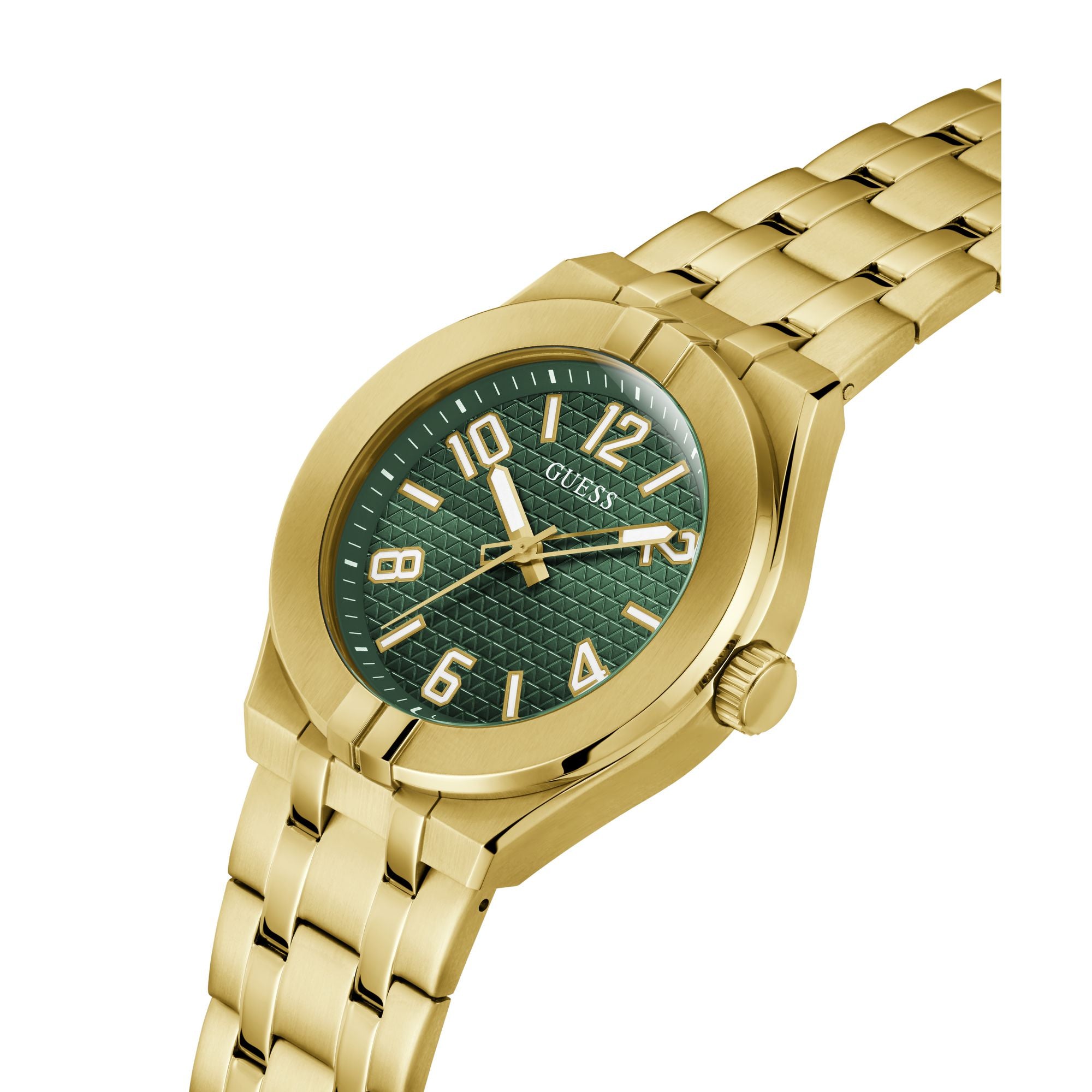 Guess Dress 44 mm Green Dial Men Analog Watch GW0661G2