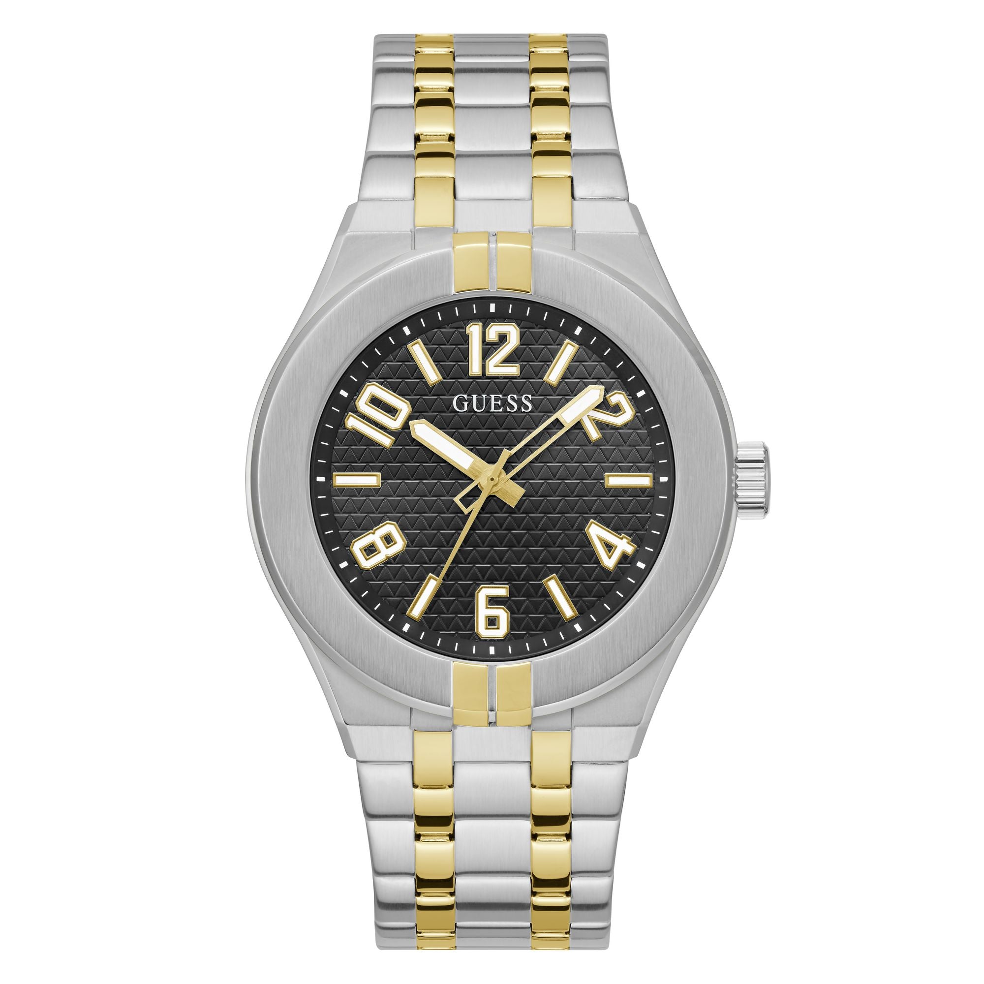 Guess Escape 44 mm Black Dial Men Analog Watch GW0661G4