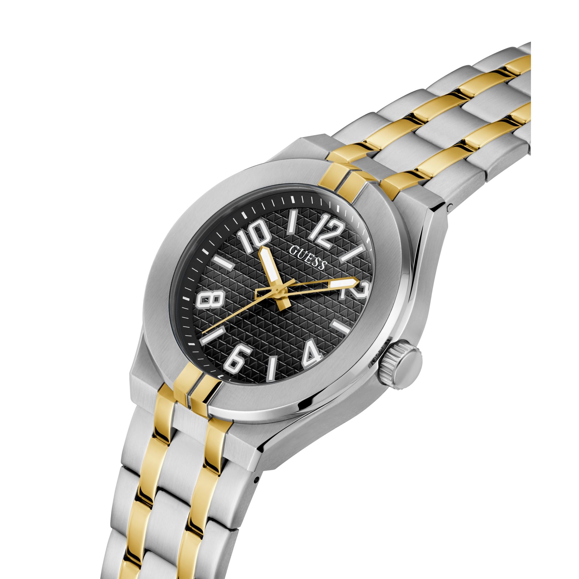 Guess Escape 44 mm Black Dial Men Analog Watch GW0661G4
