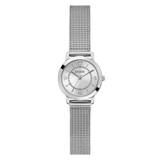 Guess Women 28 mm Silver Dial Analog Watch- GW0666L1