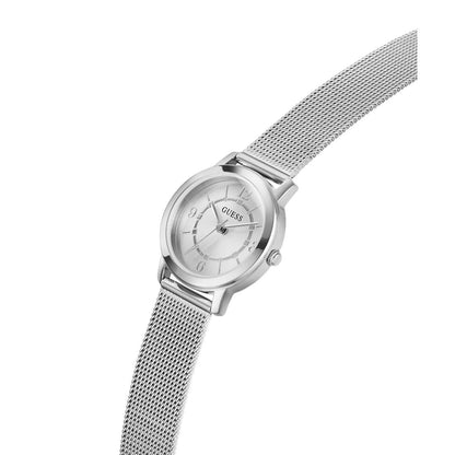 Guess Women 28 mm Silver Dial Analog Watch- GW0666L1