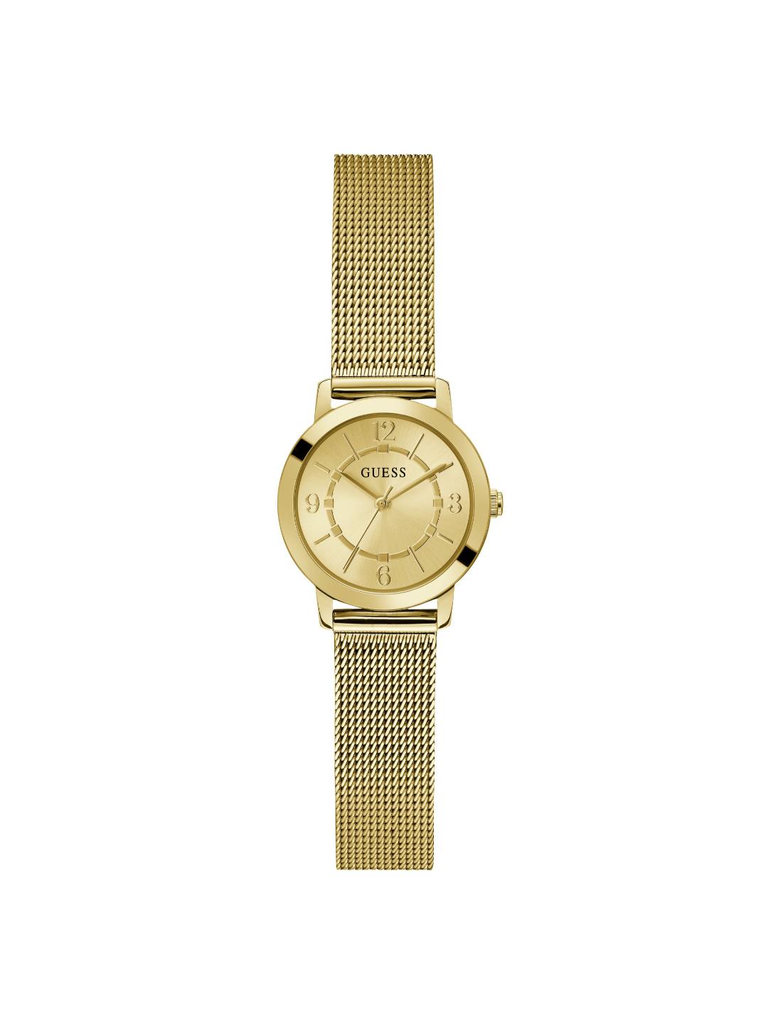 Guess Dress Women 28 mm Champagne Dial Analog Watch GW0666L2M