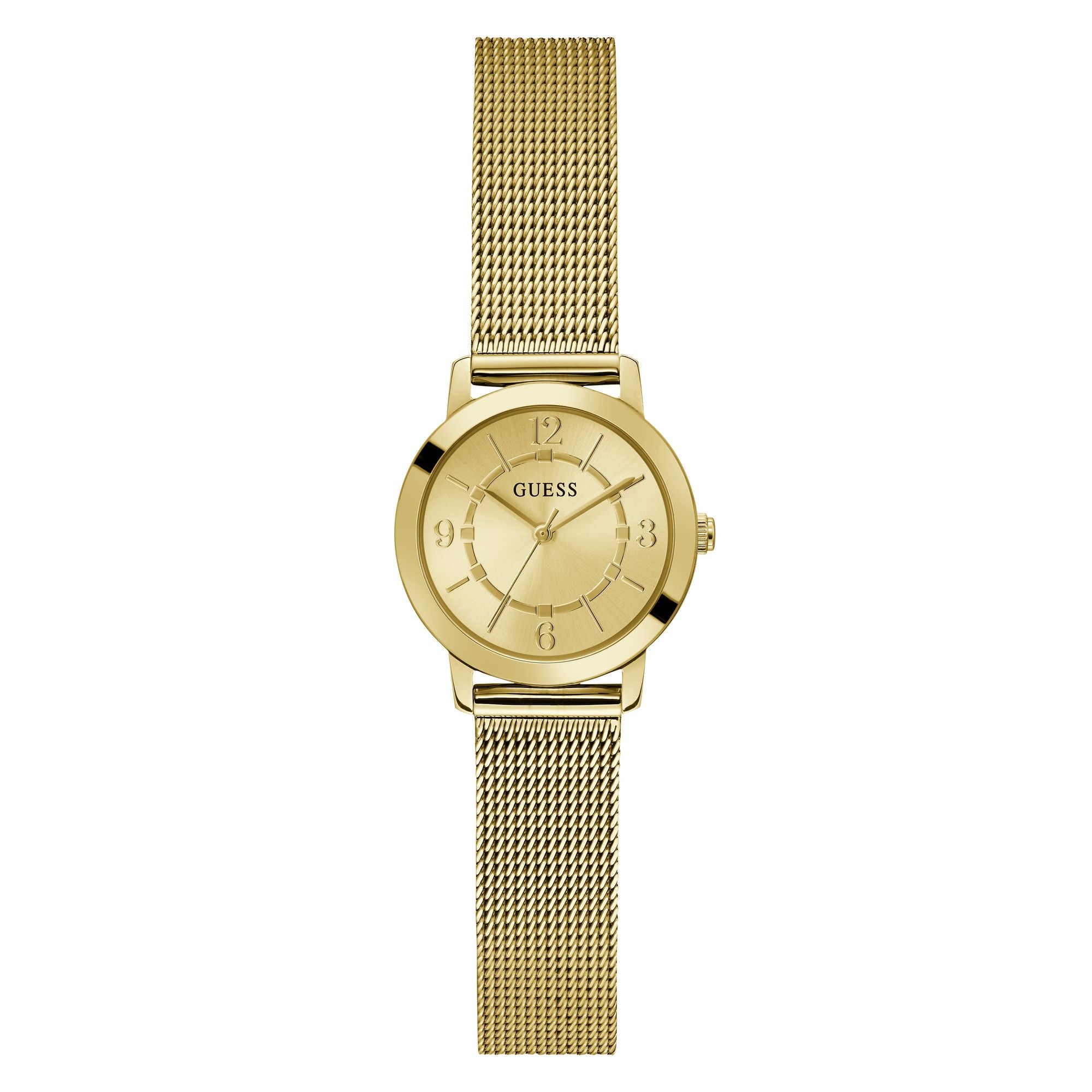 Guess Dress 28 mm Gold Dial Women Analog Watch GW0666L2