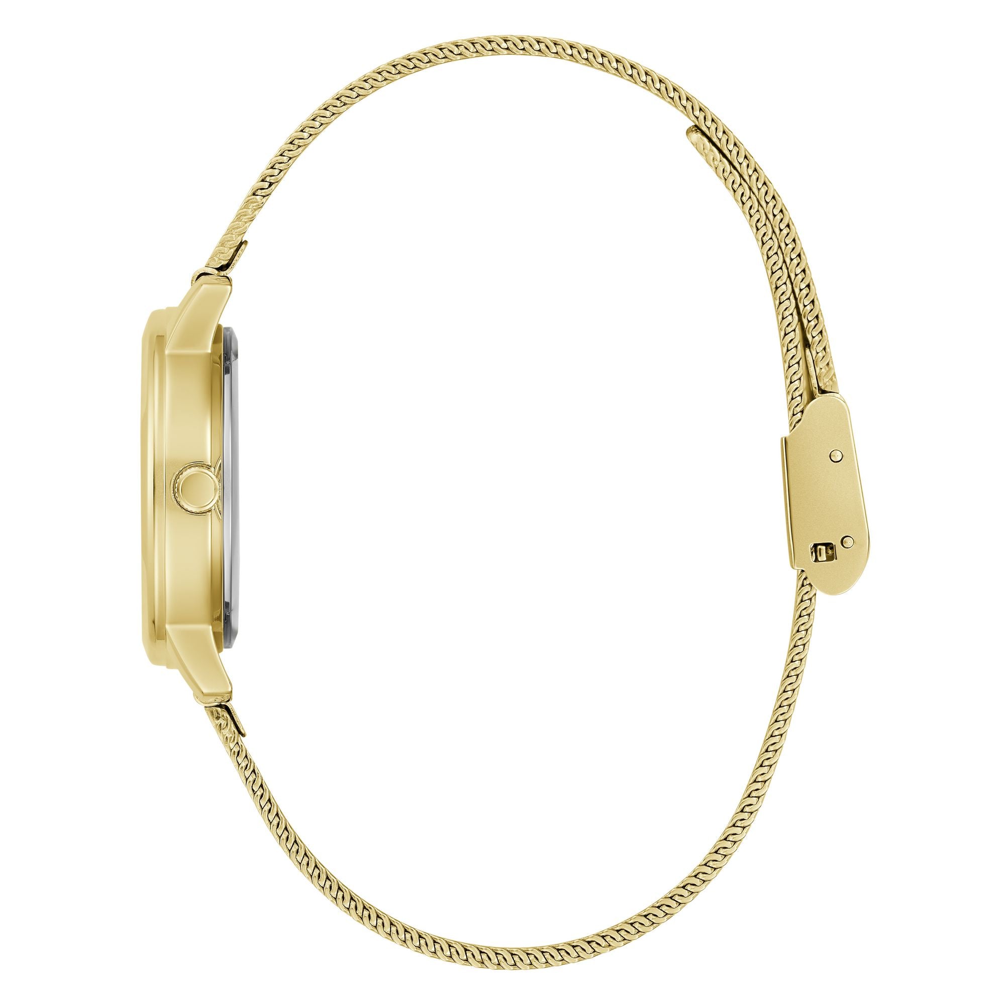 Guess Dress 28 mm Gold Dial Women Analog Watch GW0666L2