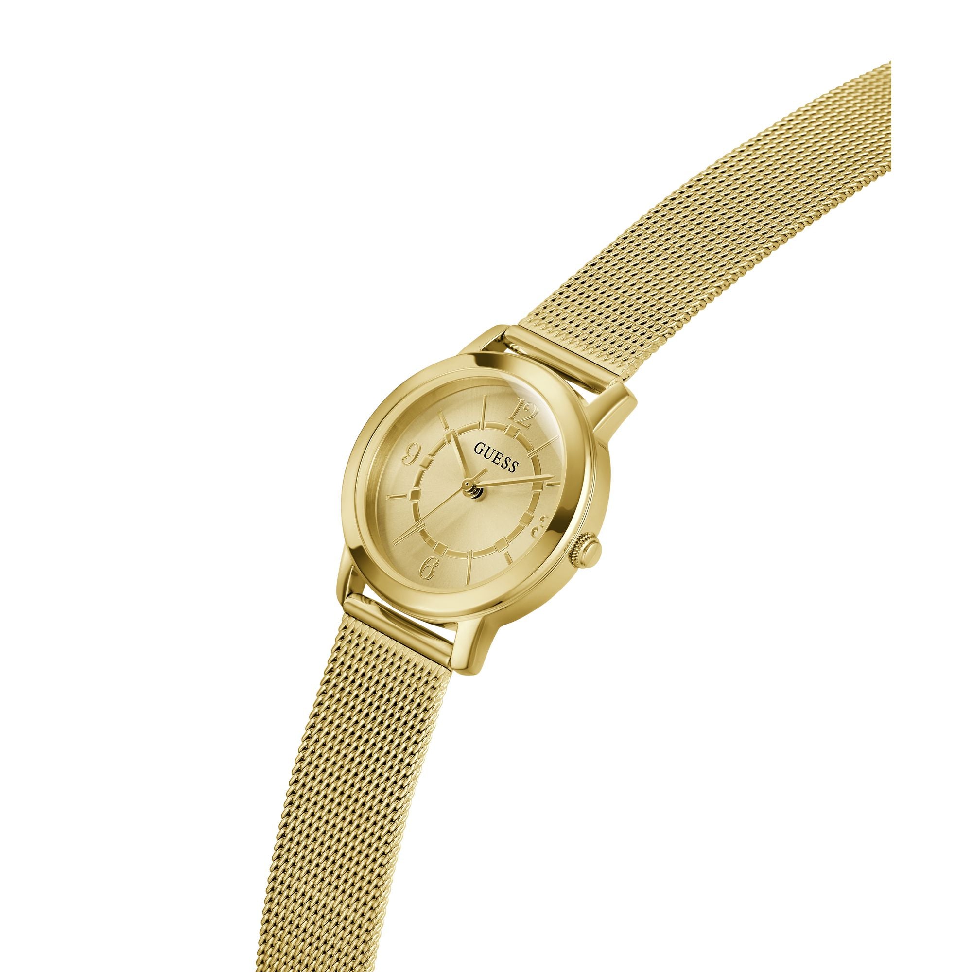 Guess Dress 28 mm Gold Dial Women Analog Watch GW0666L2