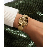 Guess Dress 28 mm Gold Dial Women Analog Watch GW0666L2