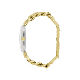 Guess Women 29 mm Size Champagne Dial Rectangle Analog Watch GW0669L1