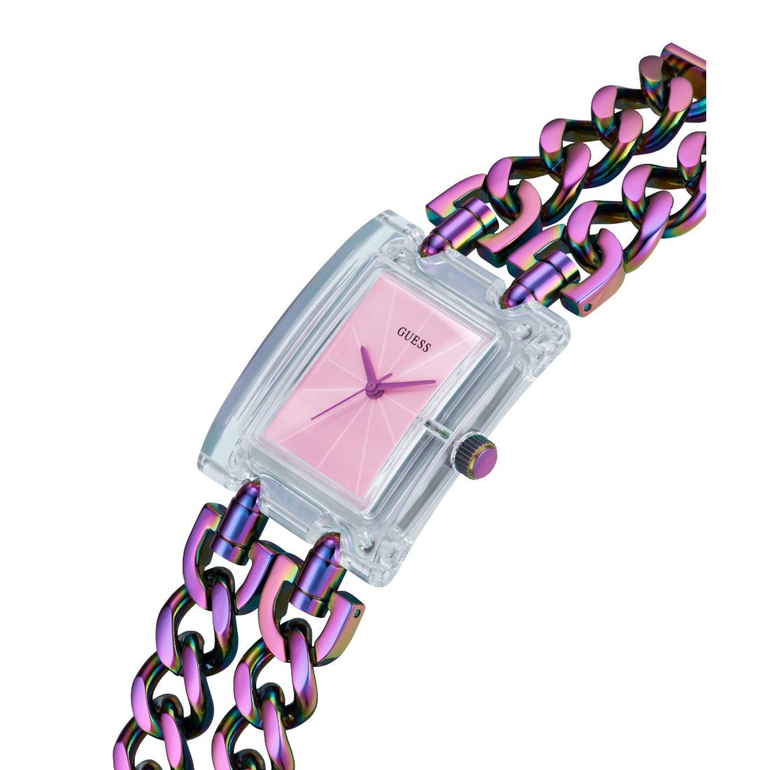 Guess Women 29 mm Size Pink Dial Analog Watch GW0669L2