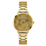 Guess Gold Dial 38 mm Women Analog Watch GW0670L2