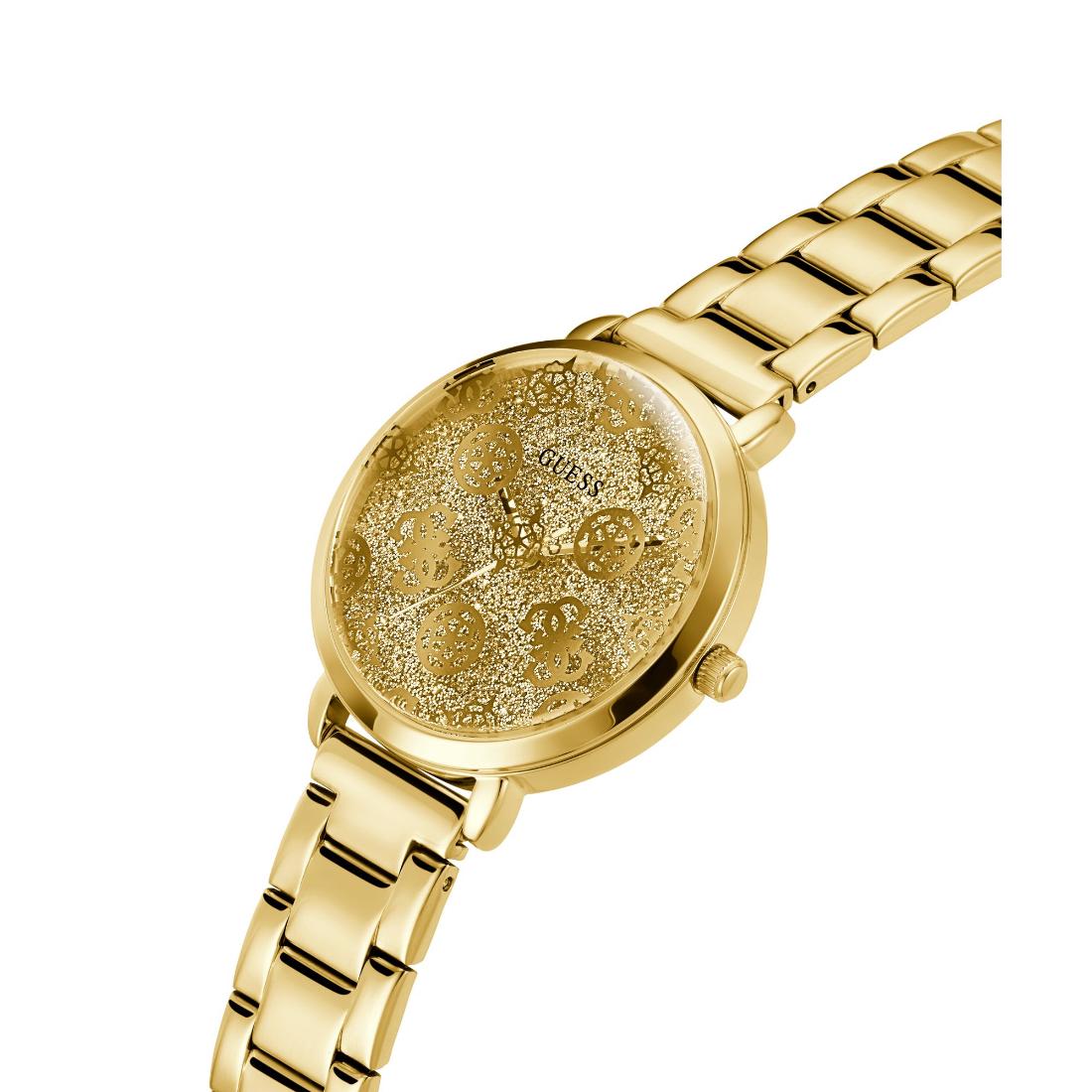 Guess Gold Dial 38 mm Women Analog Watch GW0670L2