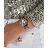 Guess Women 30 mm Size Silver Dial Analog Watch GW0671L1