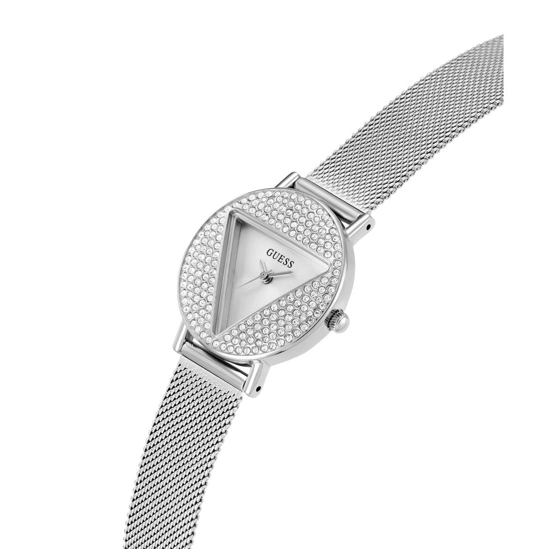 Guess Women 30 mm Size Silver Dial Analog Watch GW0671L1