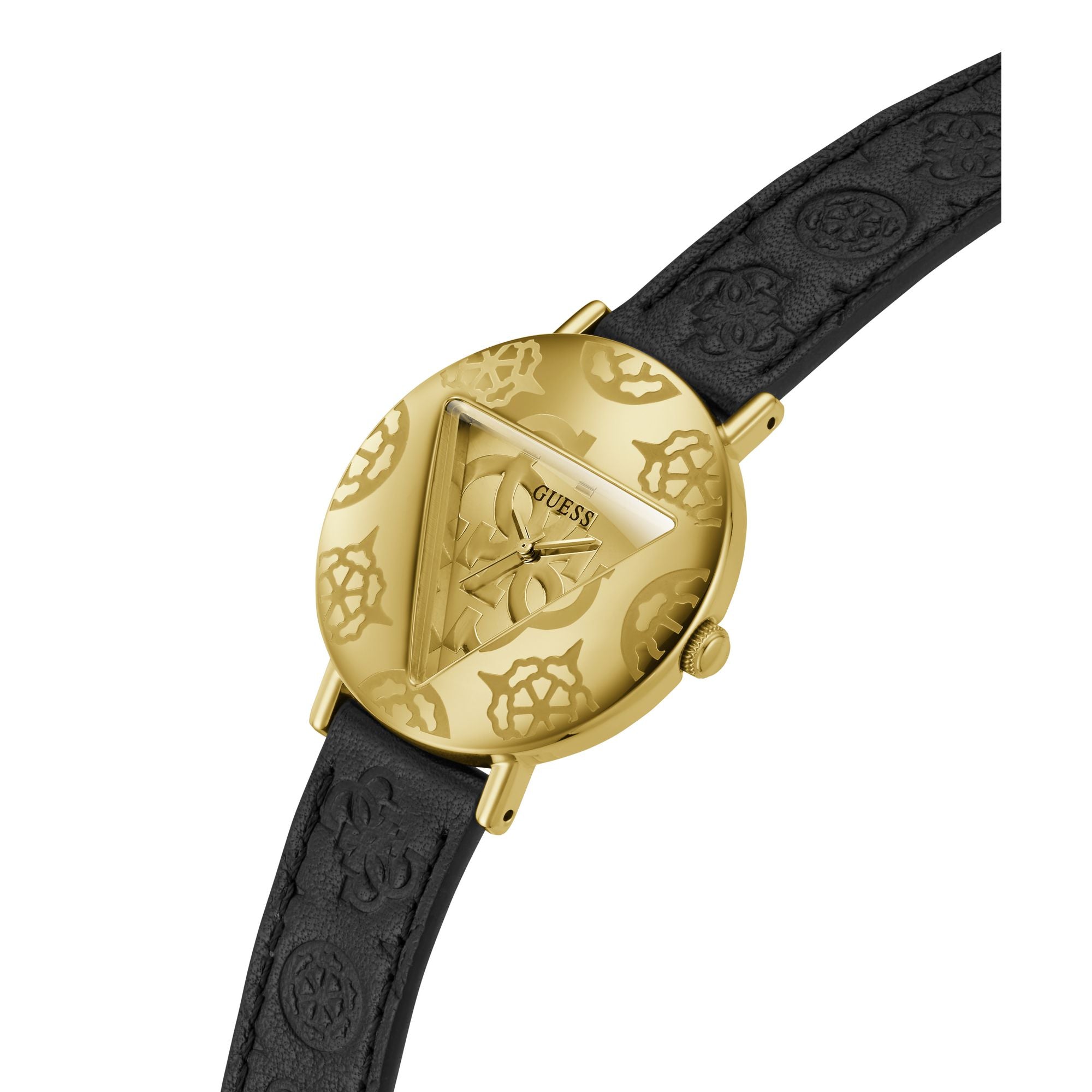 Guess Iconic 36 mm Champagne Dial Women Analog Watch GW0673L2