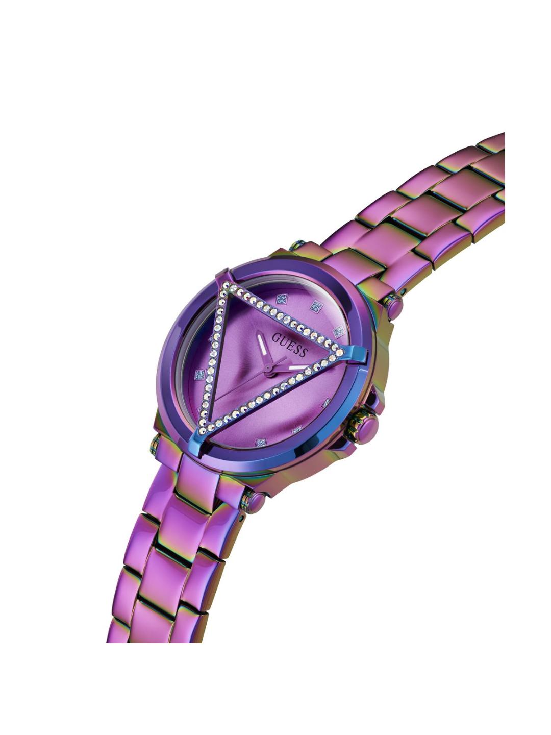 Guess Purple Dial Women Analog Watch GW0674L3