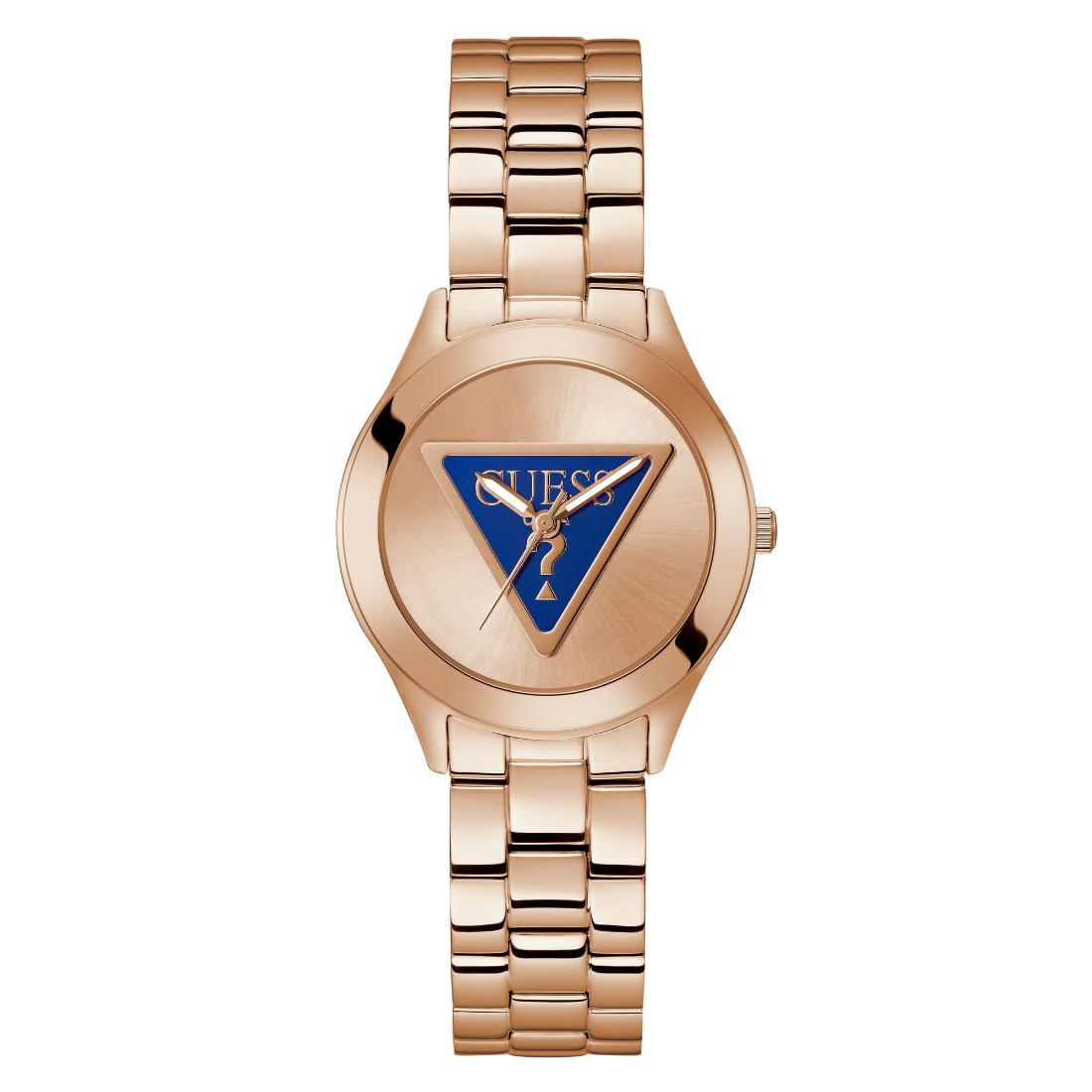 Guess Women Rose Gold Round Dial Analogue Watch GW0675L3