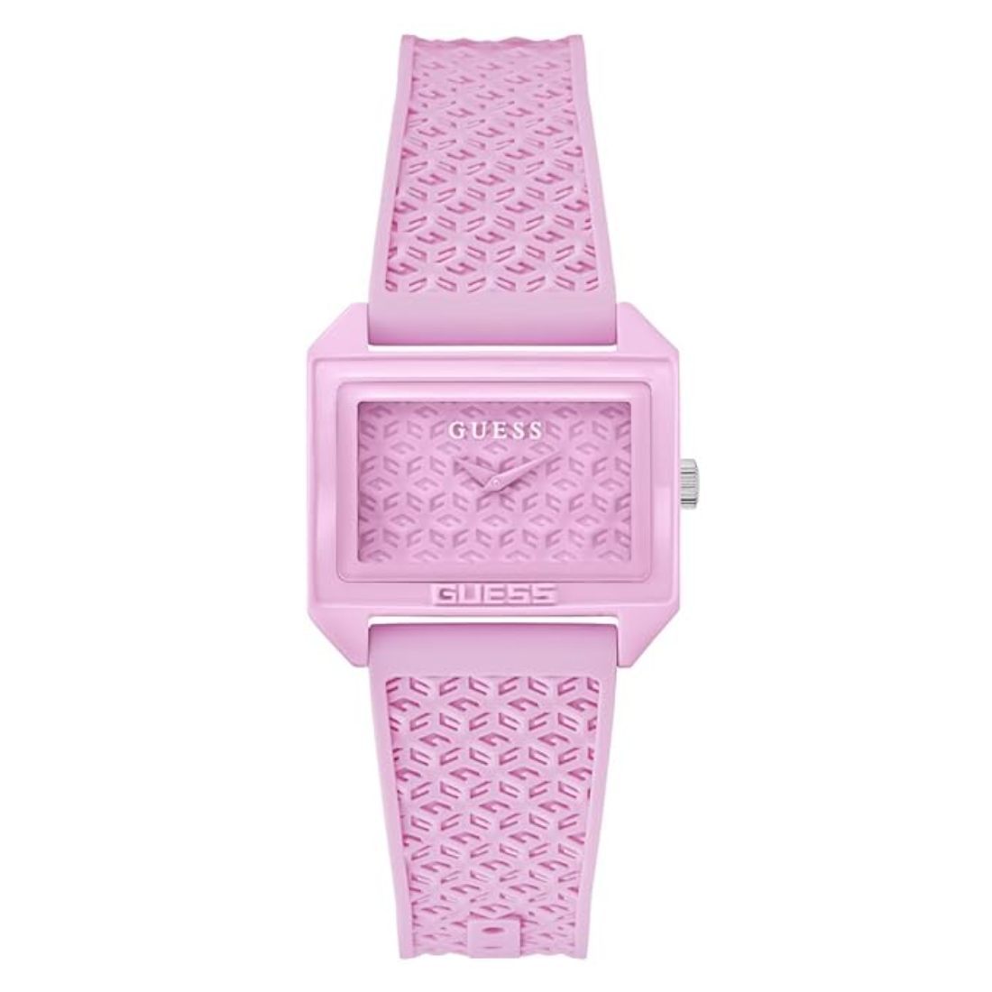 GUESS Pink Dial Modern Women's 33mm Watch  GW0677L2